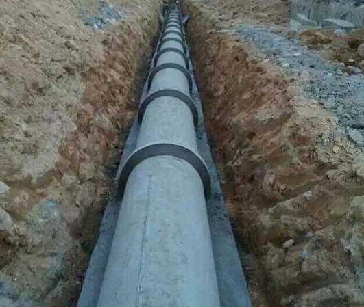 云南昆明水泥制品厂混凝土排水管道施工工序